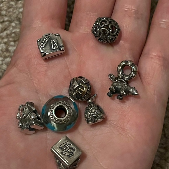 Pandora Charm Lot (8 Charms) - Picture 2 of 12